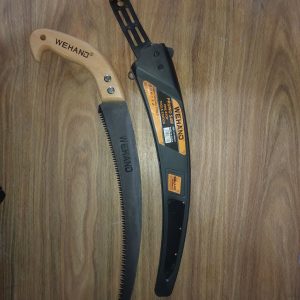 اره چوب بری دسته چوبی همراه با غلاف